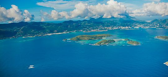 Helicopter scenic tours in seychelles